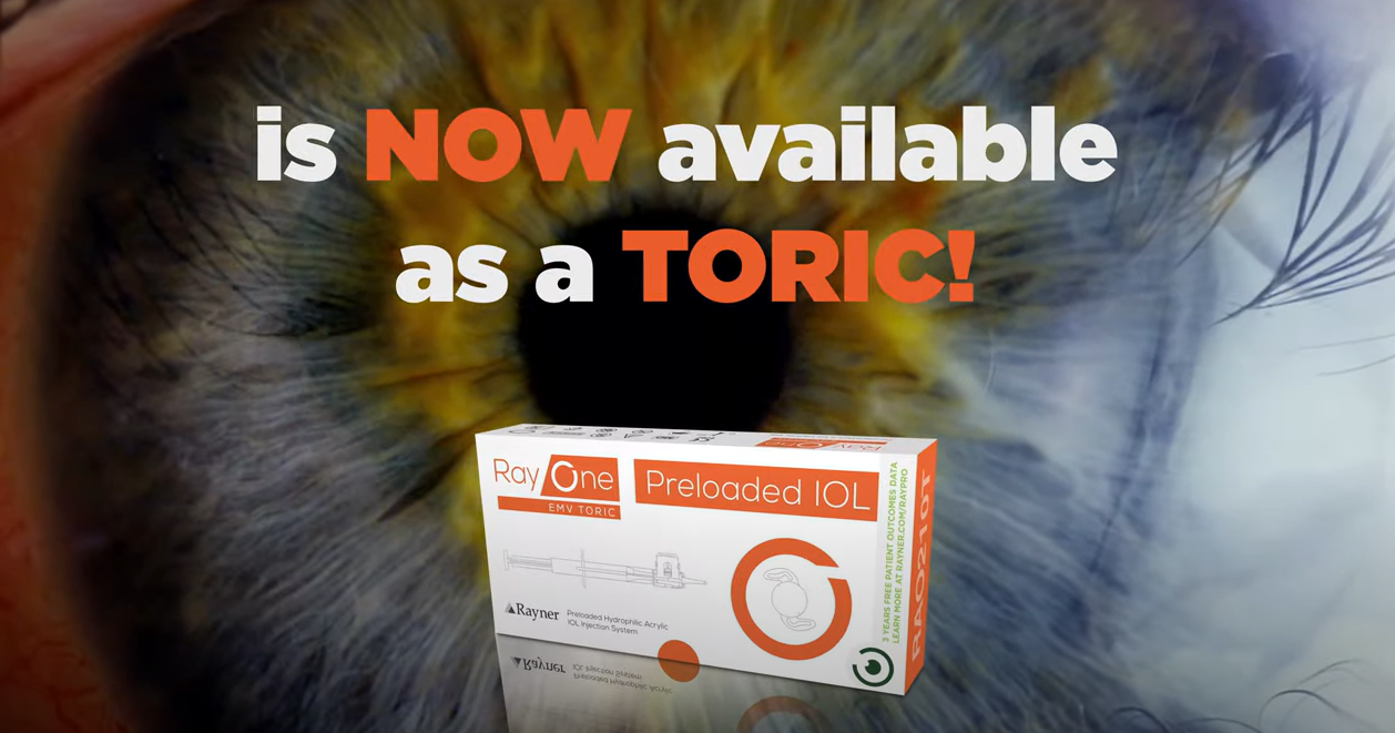 Rayner lenzen, de IOL oplossing voor jouw patiënten